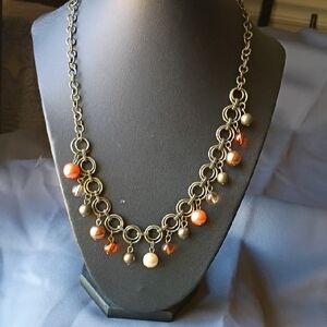 Elegant Multi-Color Beaded Necklace